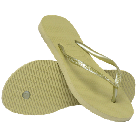 SANDÁLIAS HAVAIANAS SLIM VERDE MANDACARU 35/36
