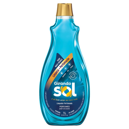 Limpador Perfumado Girando Sol 1 Litro -  Poder do Oceano