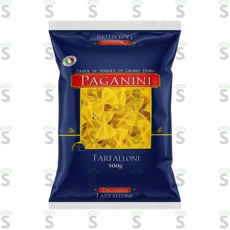  Macarrão Farfalloni Paganini Embalagem 500g