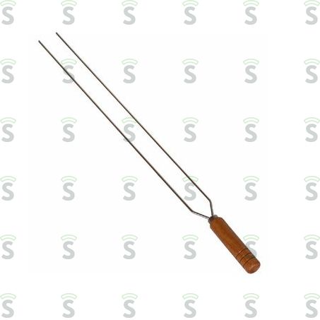  Espeto Duplo Inox - Und 85cm