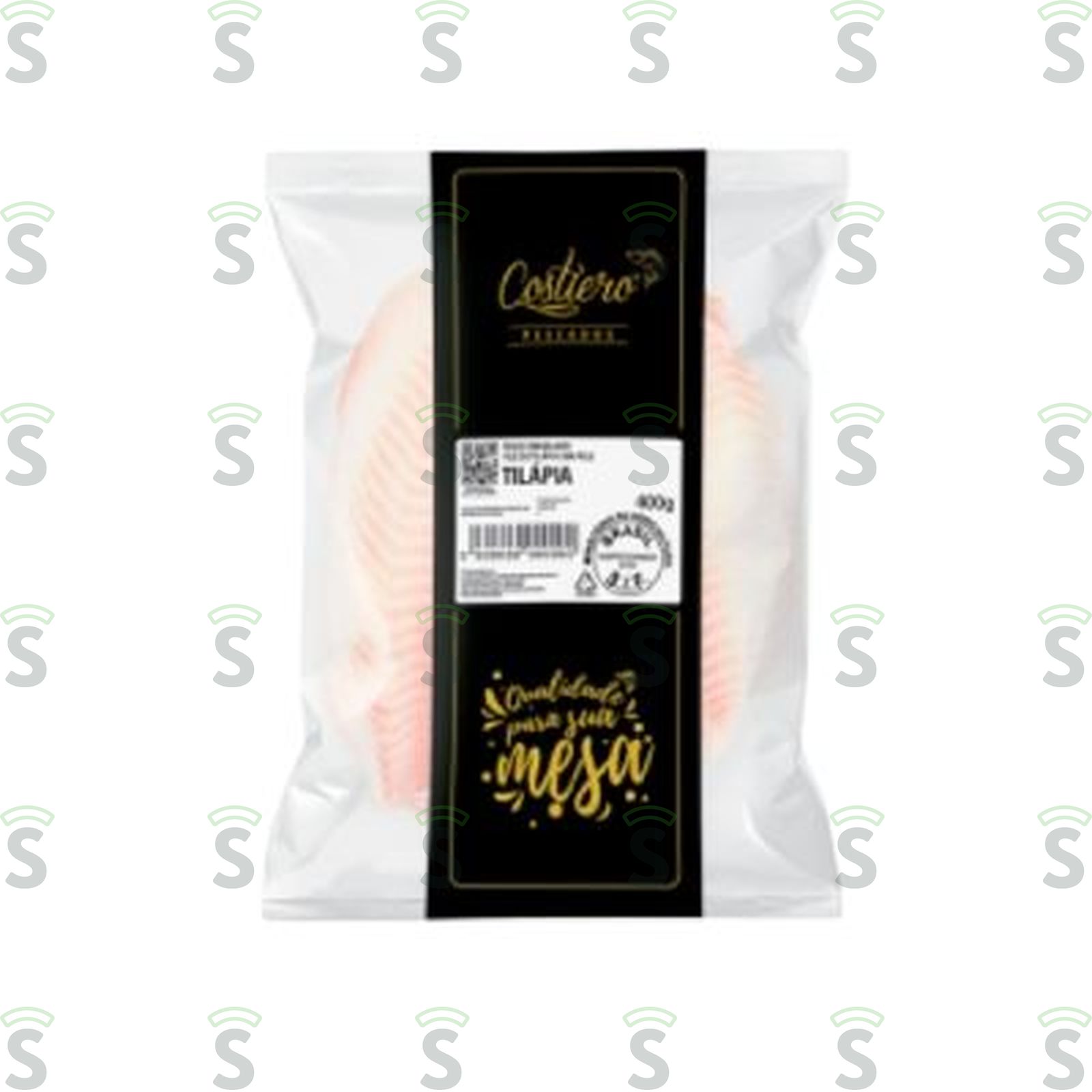 Filé de peixe tilápia 800g
