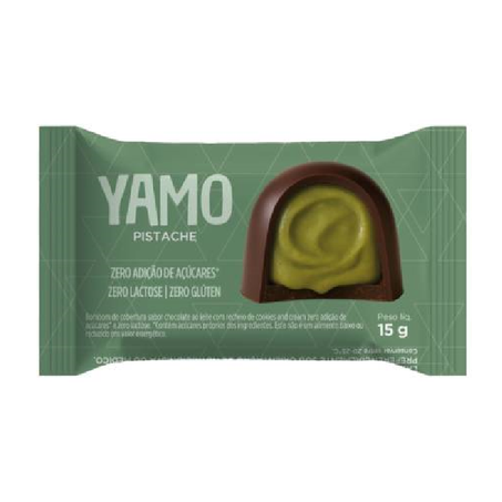 Bombom Trufado Yamo Zero Pistache 15g