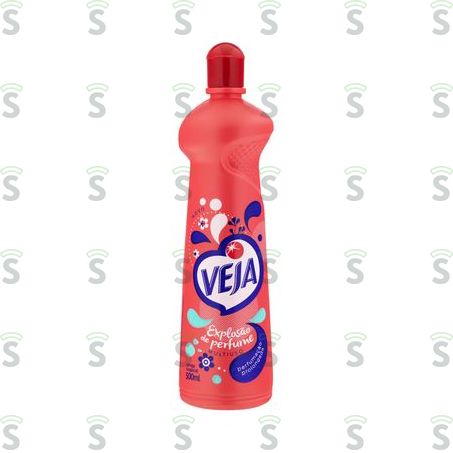  Limpador Multiuso Cereja Tropical Veja Explosão de Perfume Squeeze 500ml
