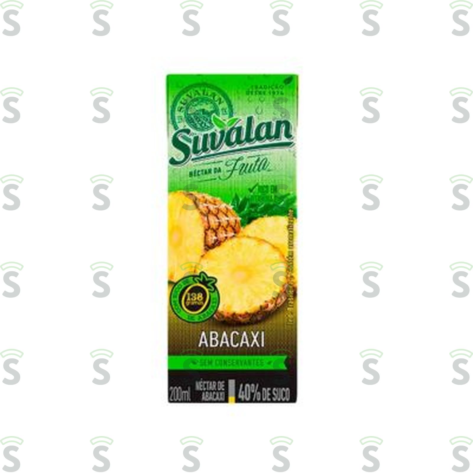 Suco Pronto Suvalan Néctar de Abacaxi Caixa 200ML