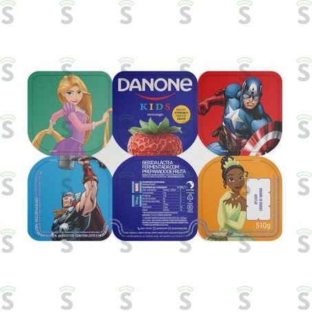  Danone-bebida Lactea Kids 510g Morango
