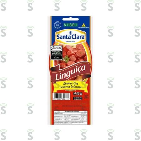 Ling Tipo Calabresa Sta Clara 300g