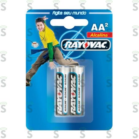  Rayovac-pilha Alcalina Aa C/2