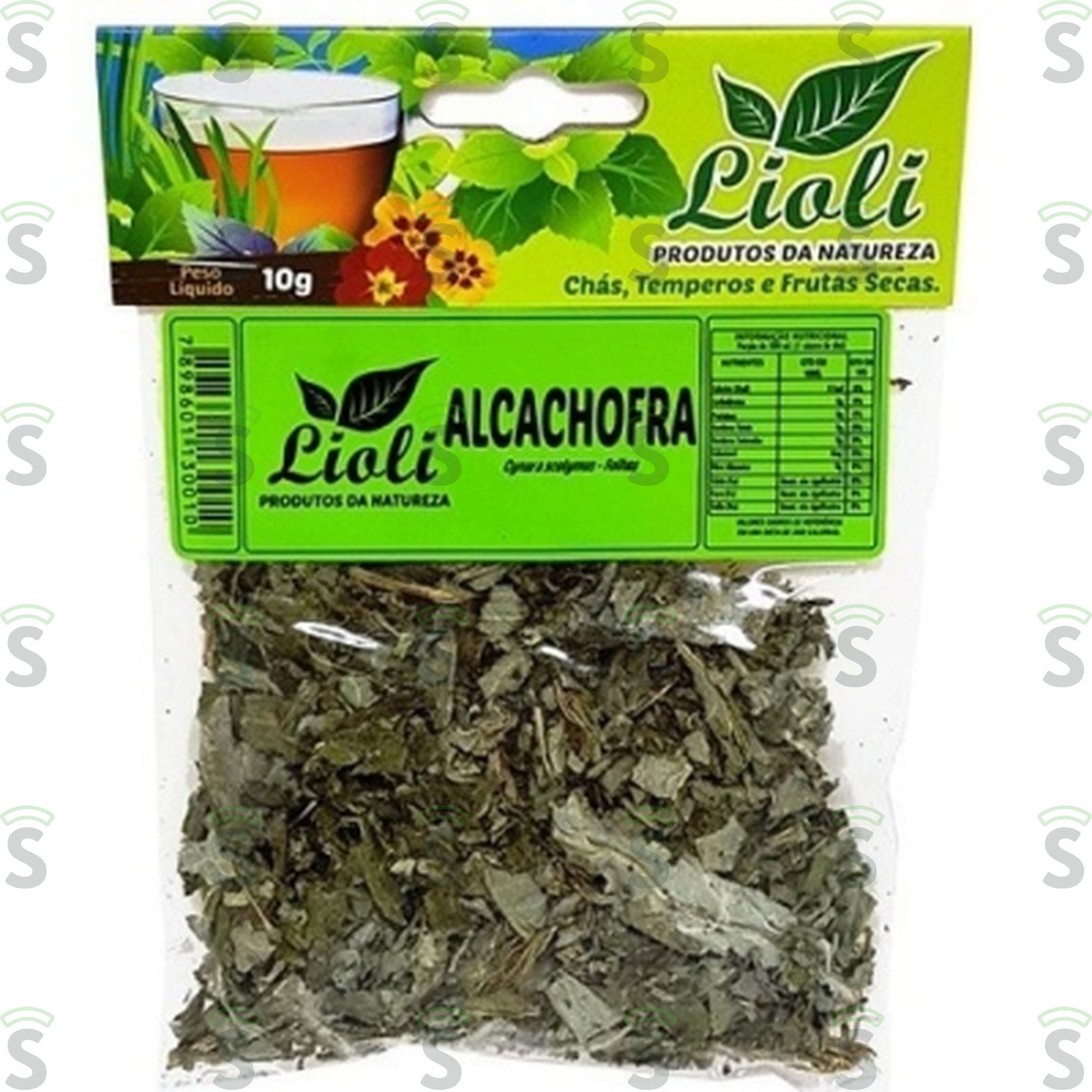 Chá Lioli Alcachofra 10G