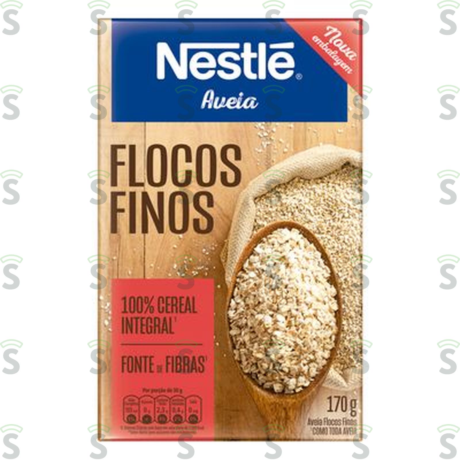 Aveia Flocos Finos Nestlé Caixa 170gr