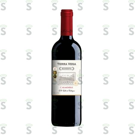  Vinho Tinto Terra Vega Reserva Carmenere Seco 750ml
