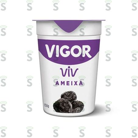  Iogurte Integral Ameixa Vigor Viv Copo 150g