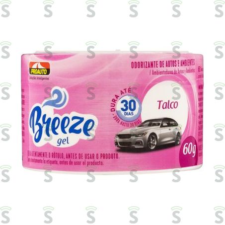  Odorizante Proauto Breeze Gel Talco 60g