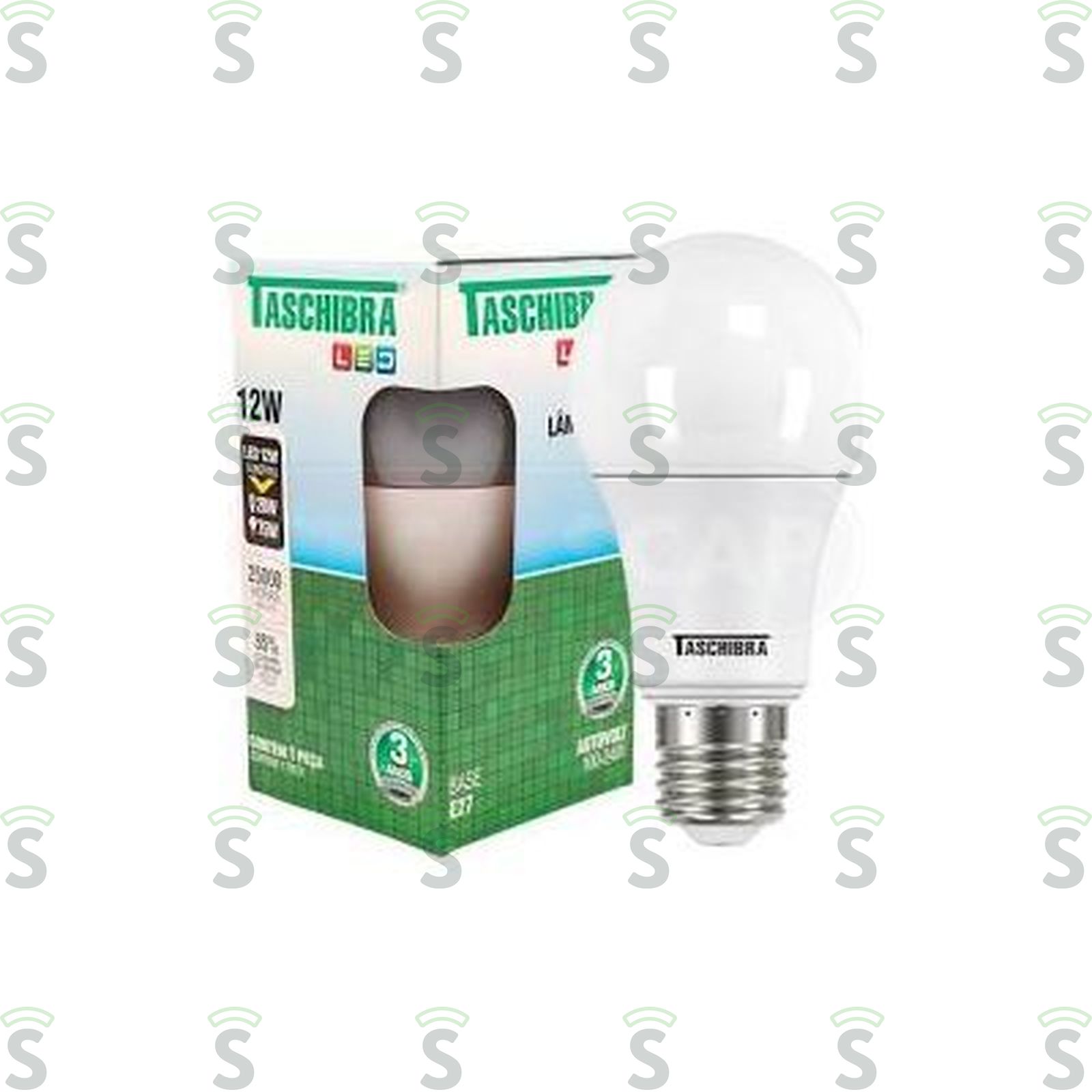 Lâmpada Taschibra Led Branco Bivolt 12w 6500k 1un