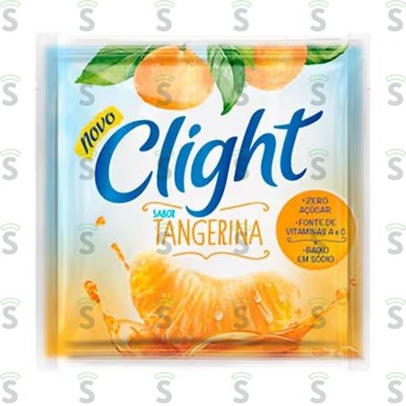  Refresco Em Pó Clight Tangerina 8g