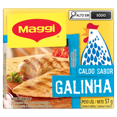 Caldo Maggi 57g - Galinha