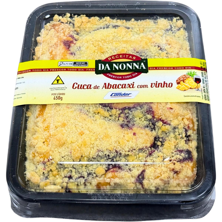 Cuca da Nonna 450g - Abacaxi com Vinho