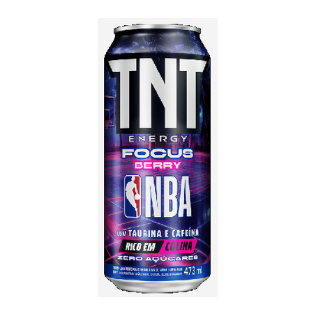 Energético Tnt Energy Zero Focus Berry Lt 473ml