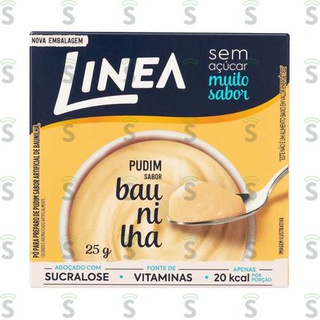  Linea-pudim Zero 25g Baunilha