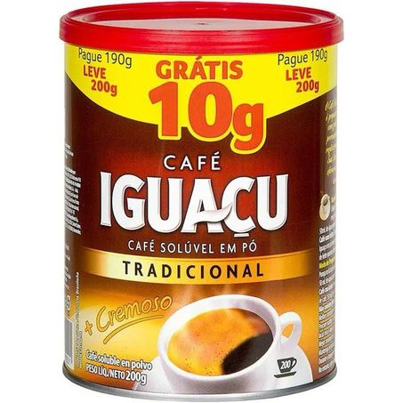  Iguacu-cafe Soluvel Po 200g Lv200g Pg190