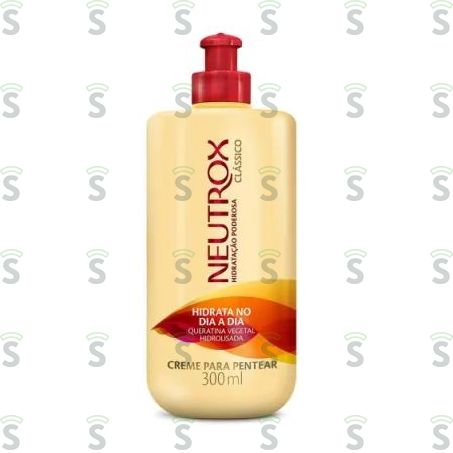  Creme Para Pentear Neutrox Clássico Frasco 300ml