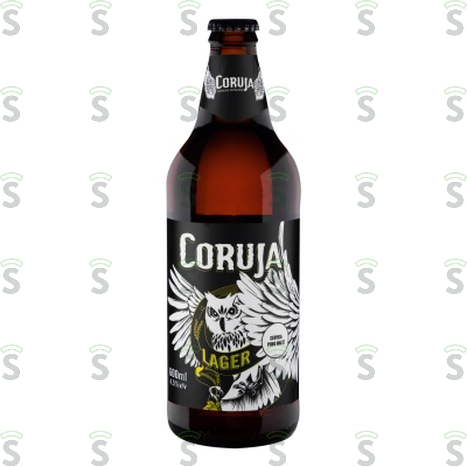 Cerveja Lager Puro Malte Coruja 600ML