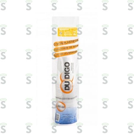  Copo Du Digo Branco Com300ml 300ml