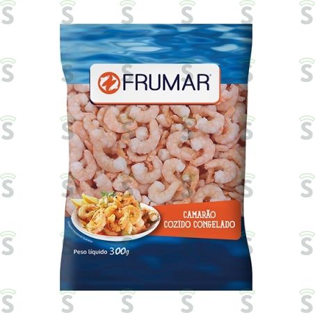  Camarao Vannamei Frumar Descascado Cozido 300g