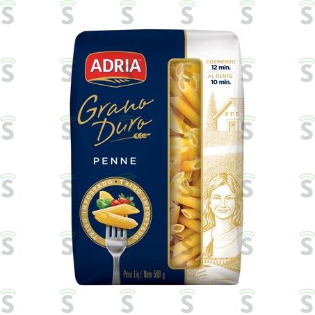  Macarrão Penne Adria Grano Doro Pacote 500g