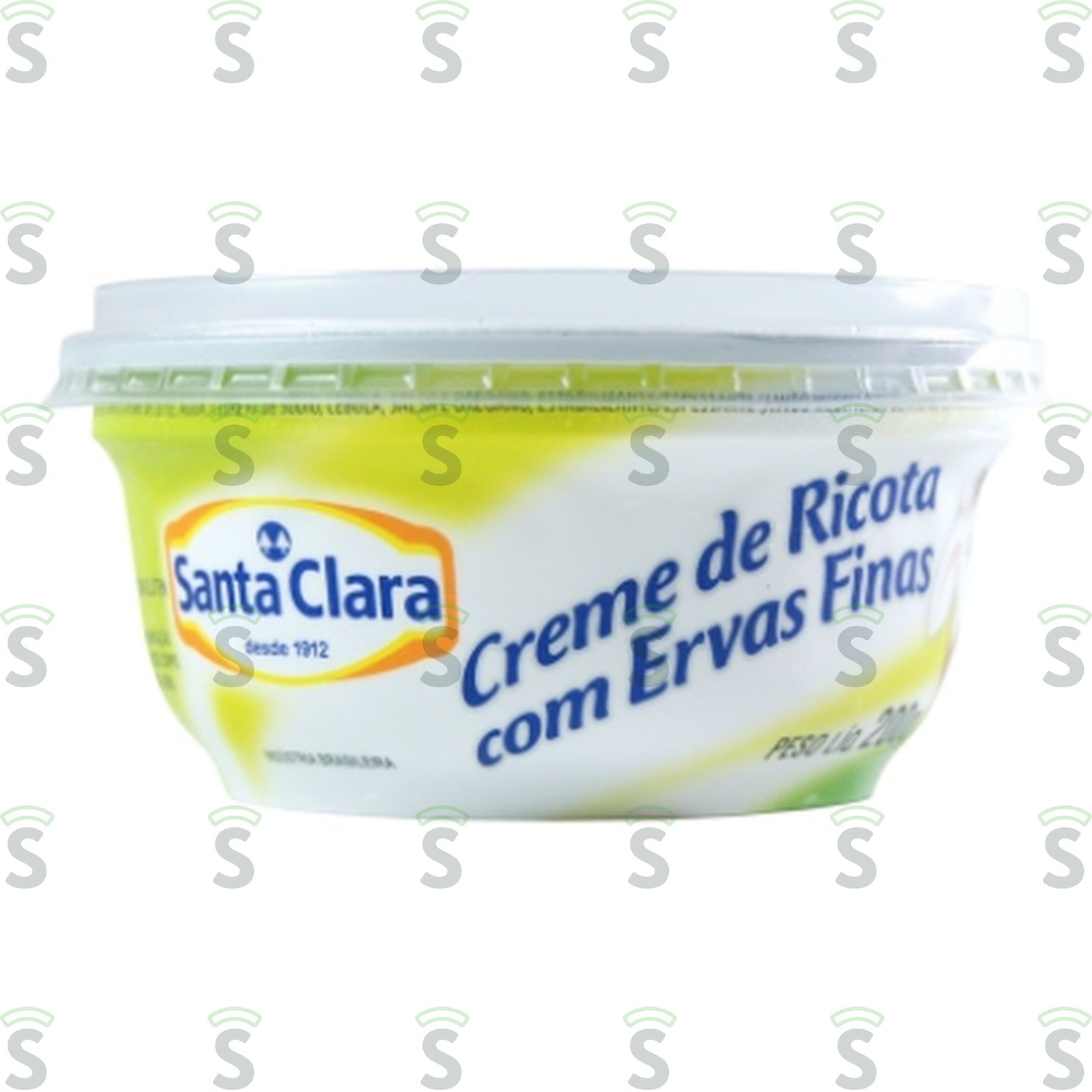 Santa clara-creme de ricota 200g ervas f
