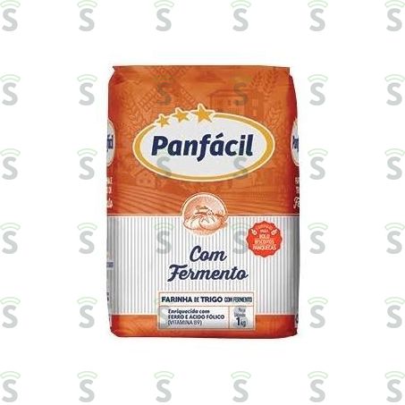  Farinha Trigo Panfacil 1kg Fermento