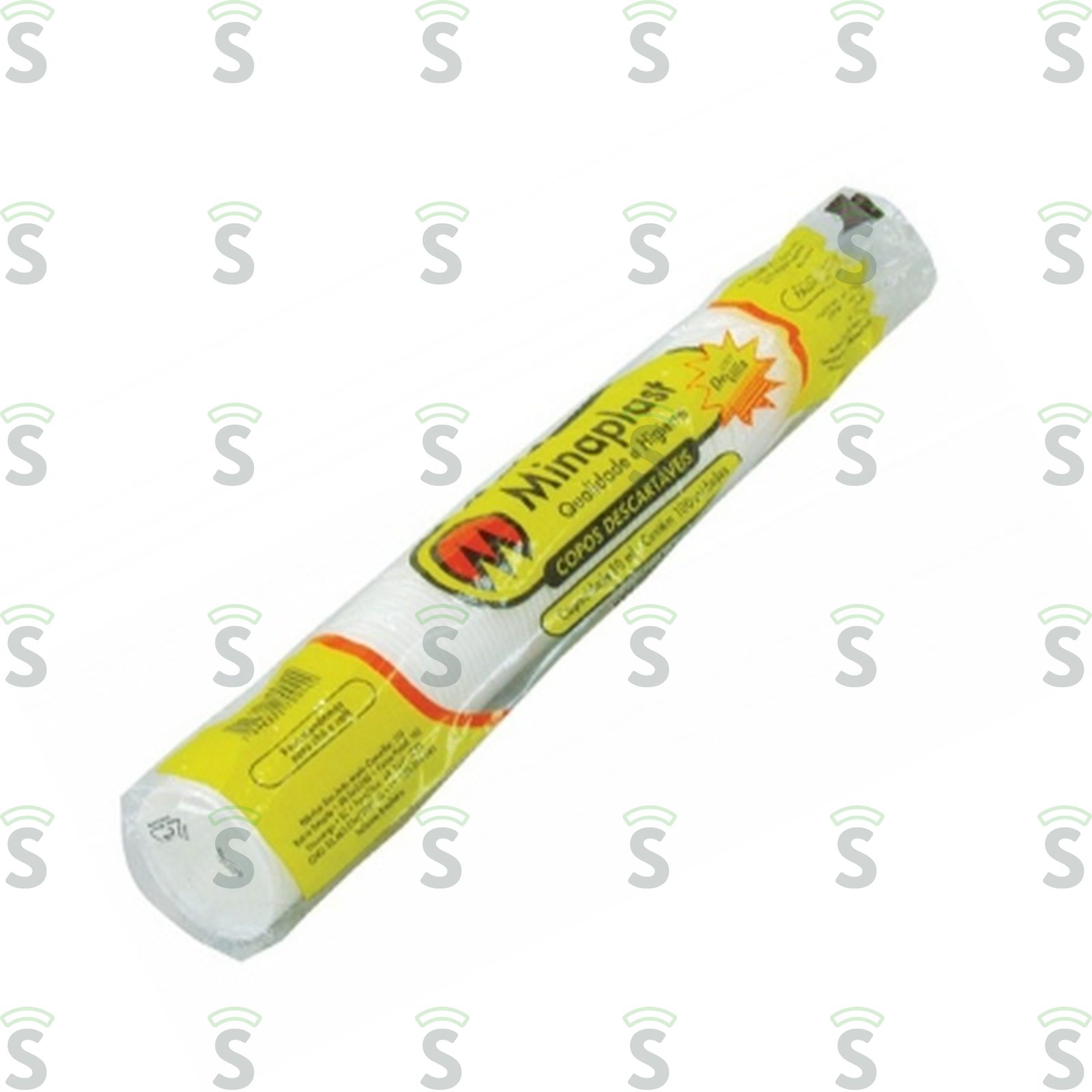 Copo Descartável Minaplast Transparente 300ml Pacote 100 Un