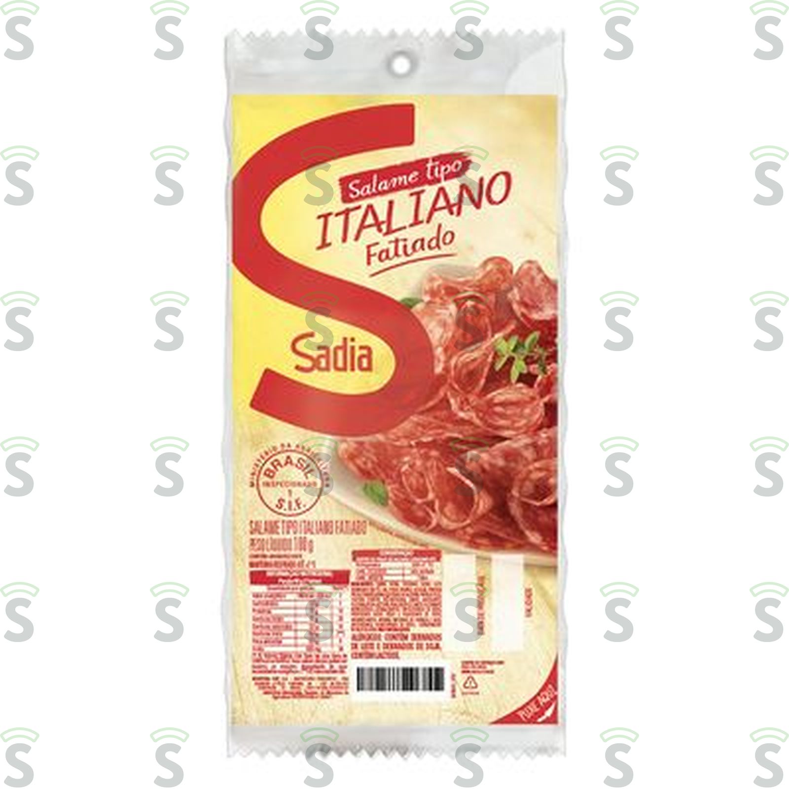 Salame Italiano Fatiado Sadia Resfriado 100G