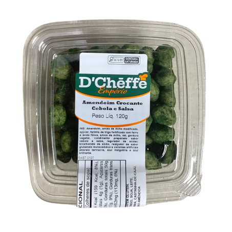 Amendoim cebola e salsa d´cheffe 120g