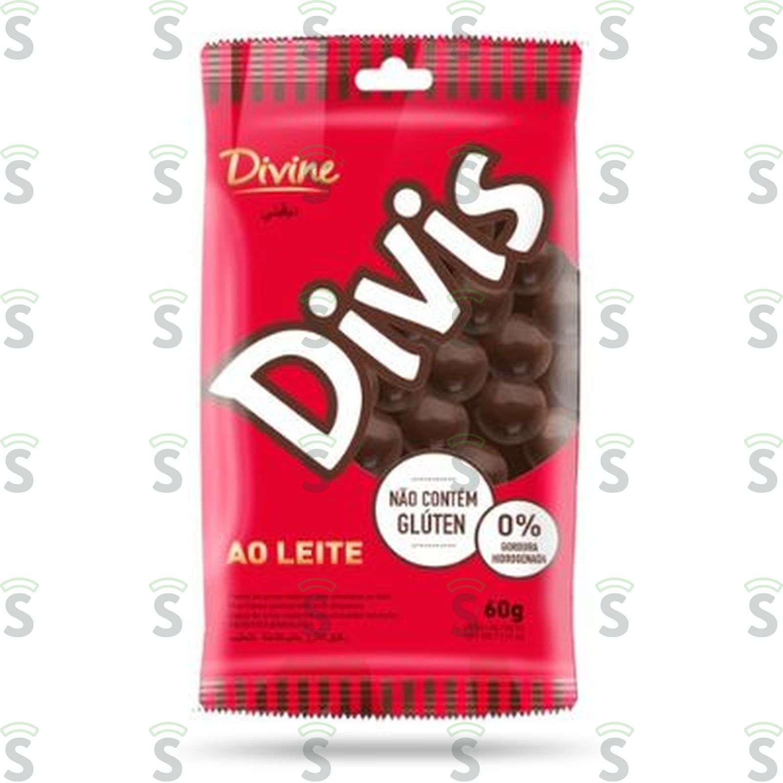 Confeito Divis Ao Leite 60G