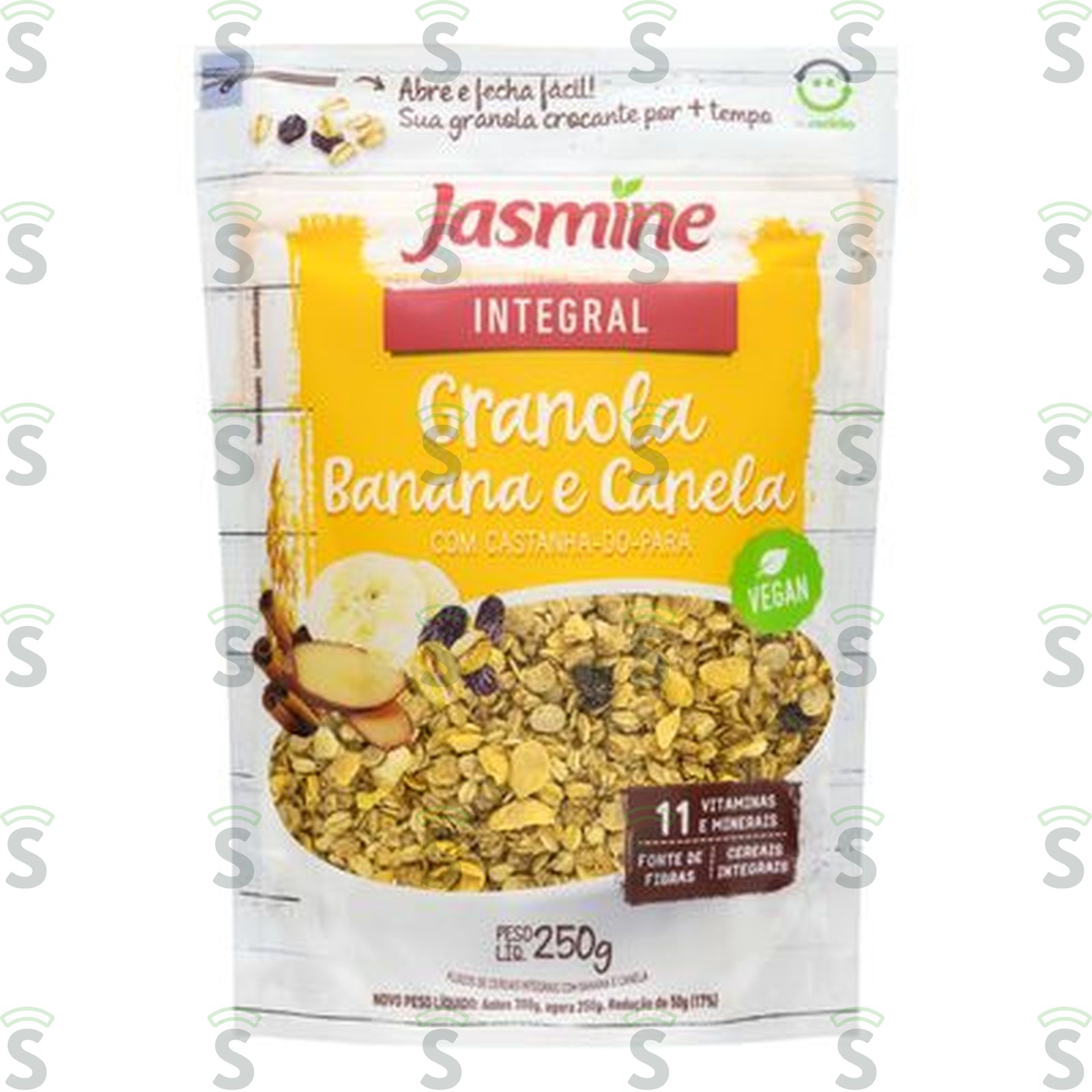 Granola Jasmine Orgânica com Castanha Do Pará Embalagem 200G