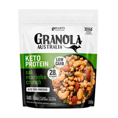Granola australian keto sal marinho 200g