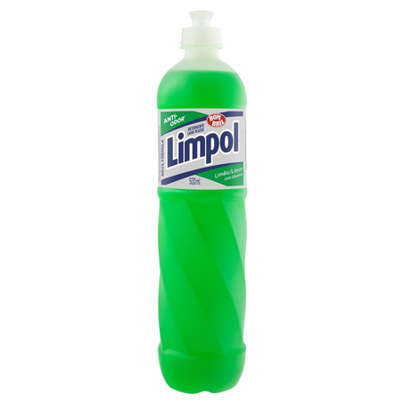 Detergente Líquido Limpol 500ml - Limão