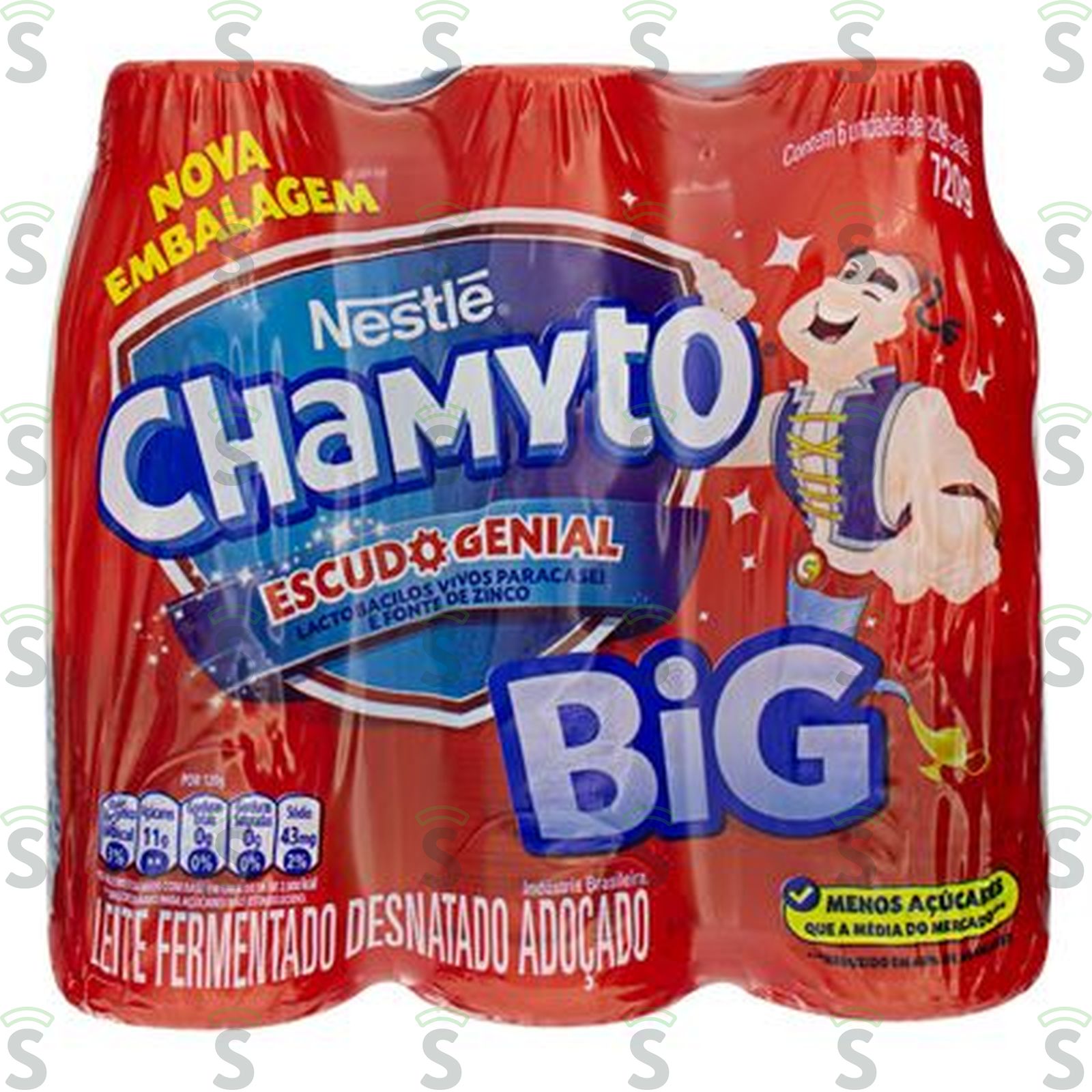 Nestle-chamyto big c6=720g leite ferment