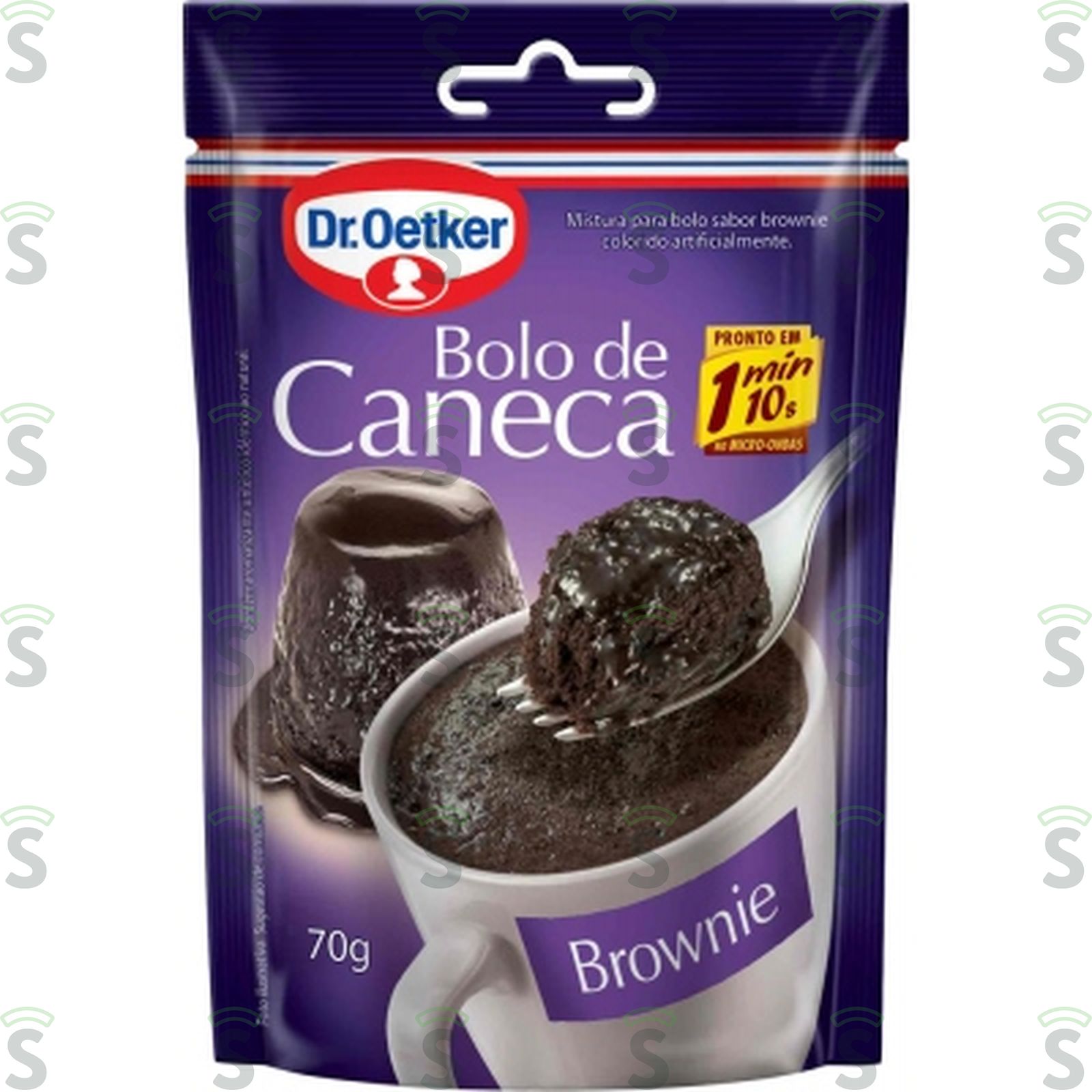Oetker-bolo de caneca 70g brownie