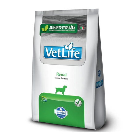 Ração Vet Life Natural Renal para Cães Adultos 2Kg