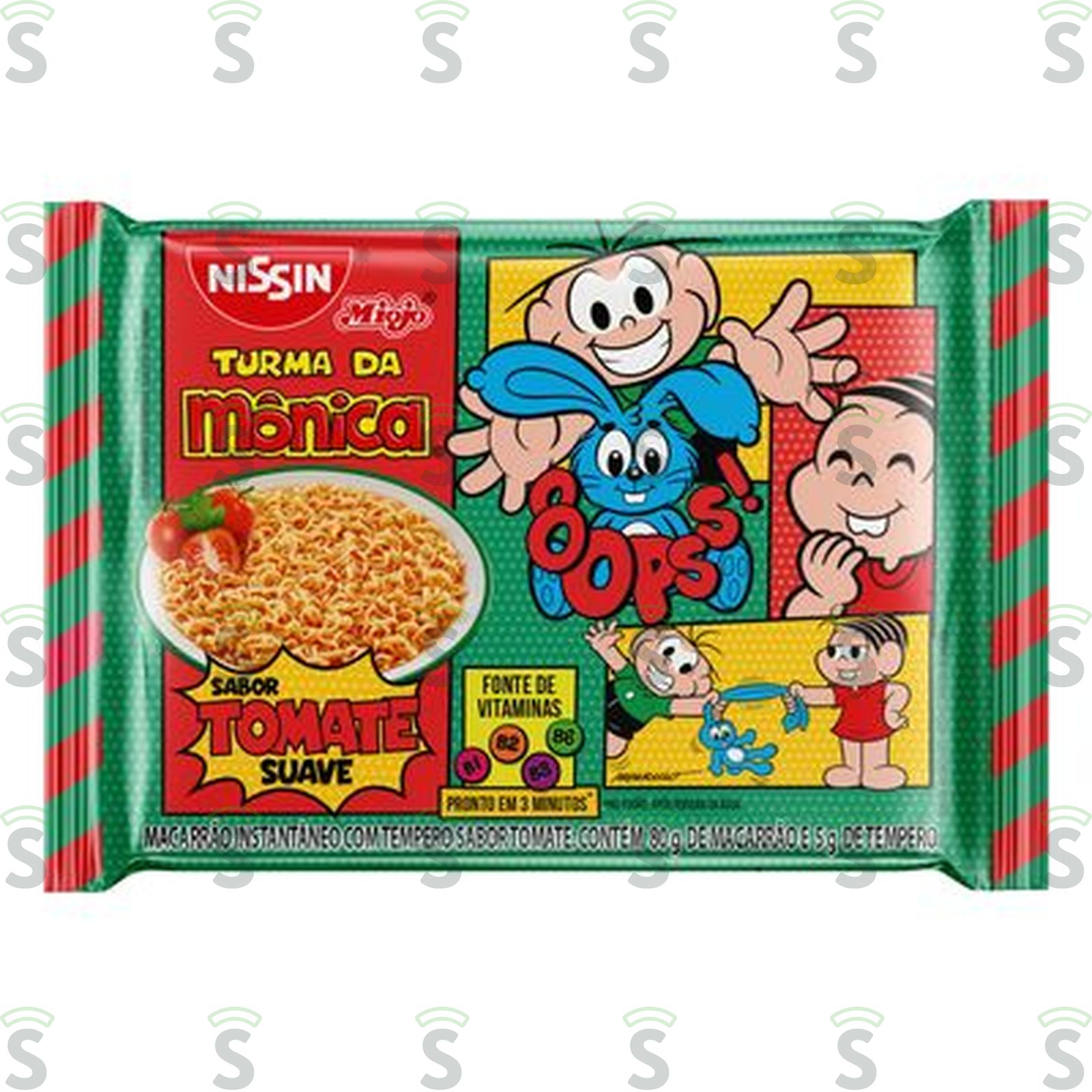 Macarrao nissin t mon tomate 85g
