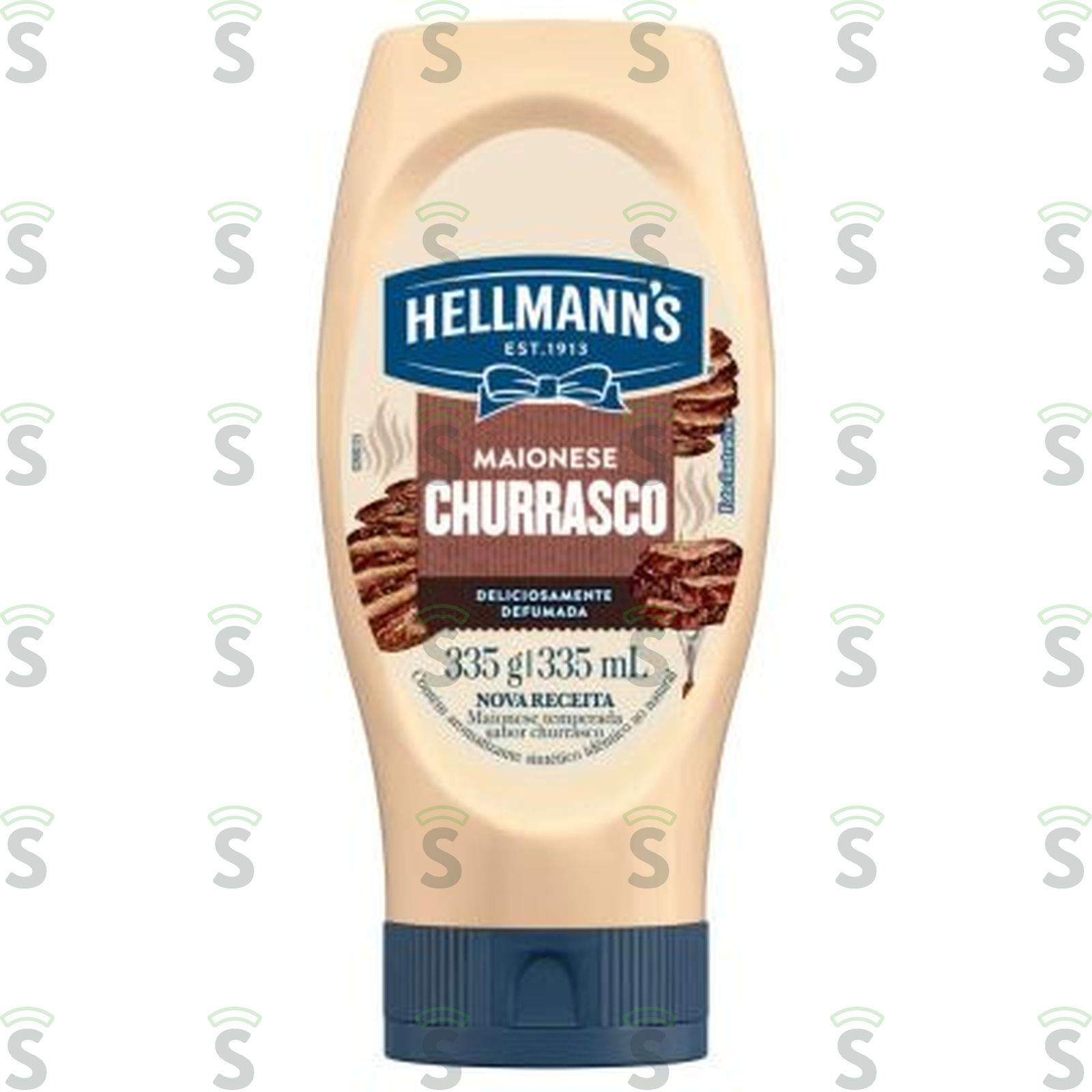 Maionese Hellmann's Sabor Churrasco Squeeze 335gr