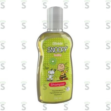 Shamp. Cottonbaby Snoopy 200ml Gota de Camomila