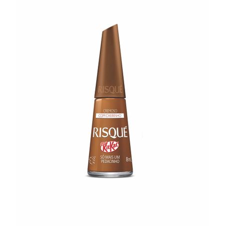 ESMALTE RISQUÉ KITKAT SÓ MAIS UM PEDACINHO S/E 8ML