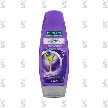  Condicionador Palmolive Naturals Lisos Radiantes  Frasco 350ml
