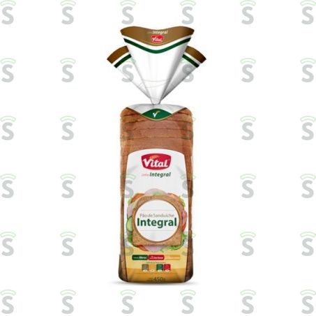  Pao Vital Sanduiche Integral 450g