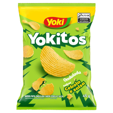 Batata Yokitos 45g - Cebola e Salsa