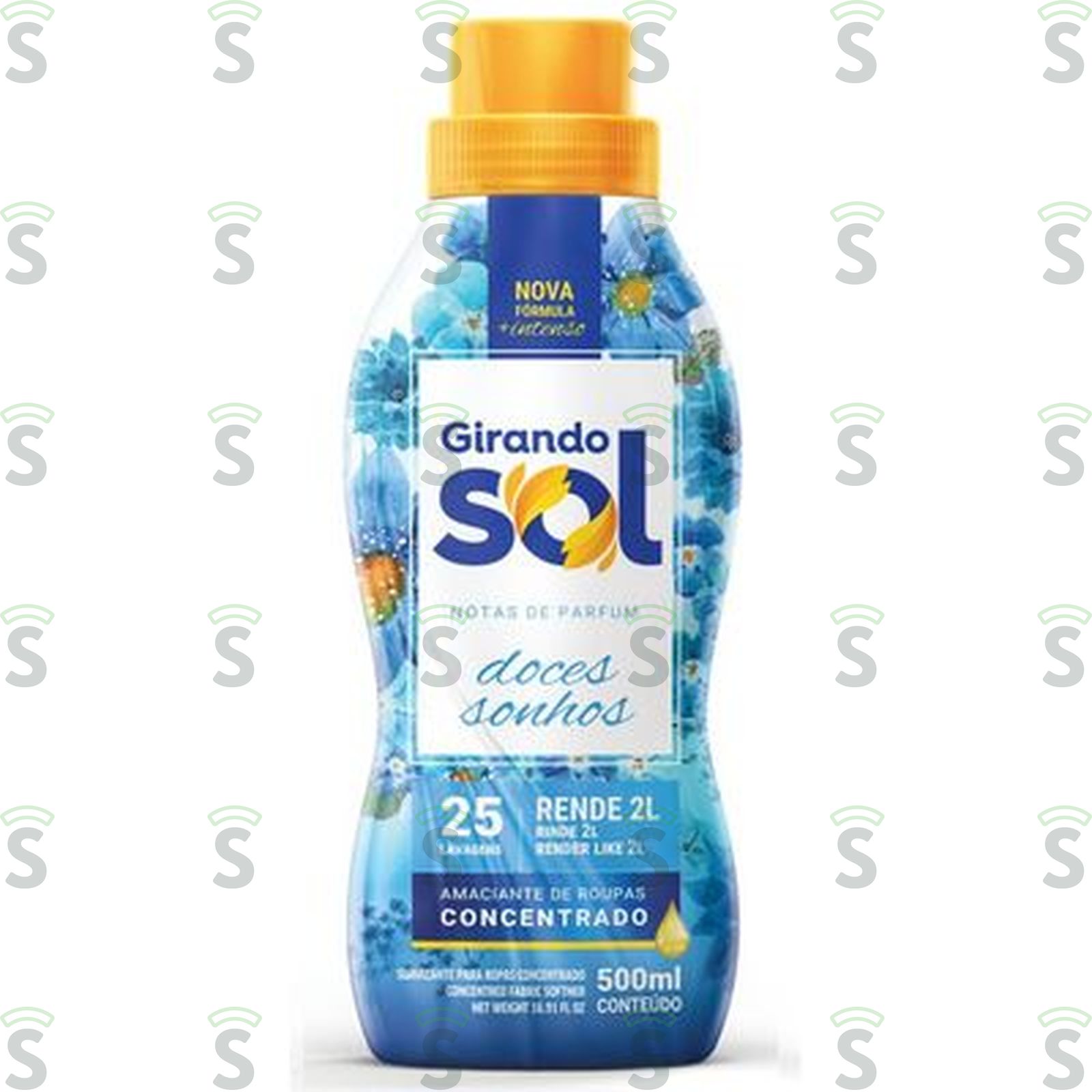 Girando sol-amaciante conc.500ml doces