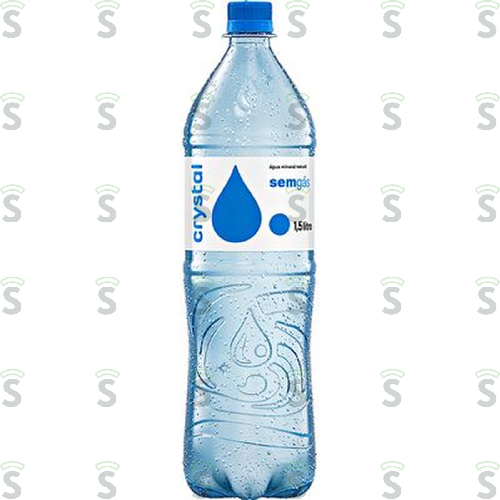 Água Mineral Crystal Natural Sem Gás Garrafa 1.5lt