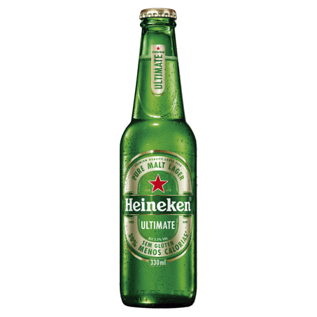 Cerveja Heineken Ultimate Lager Puro Malte Sem Glúten 330ml